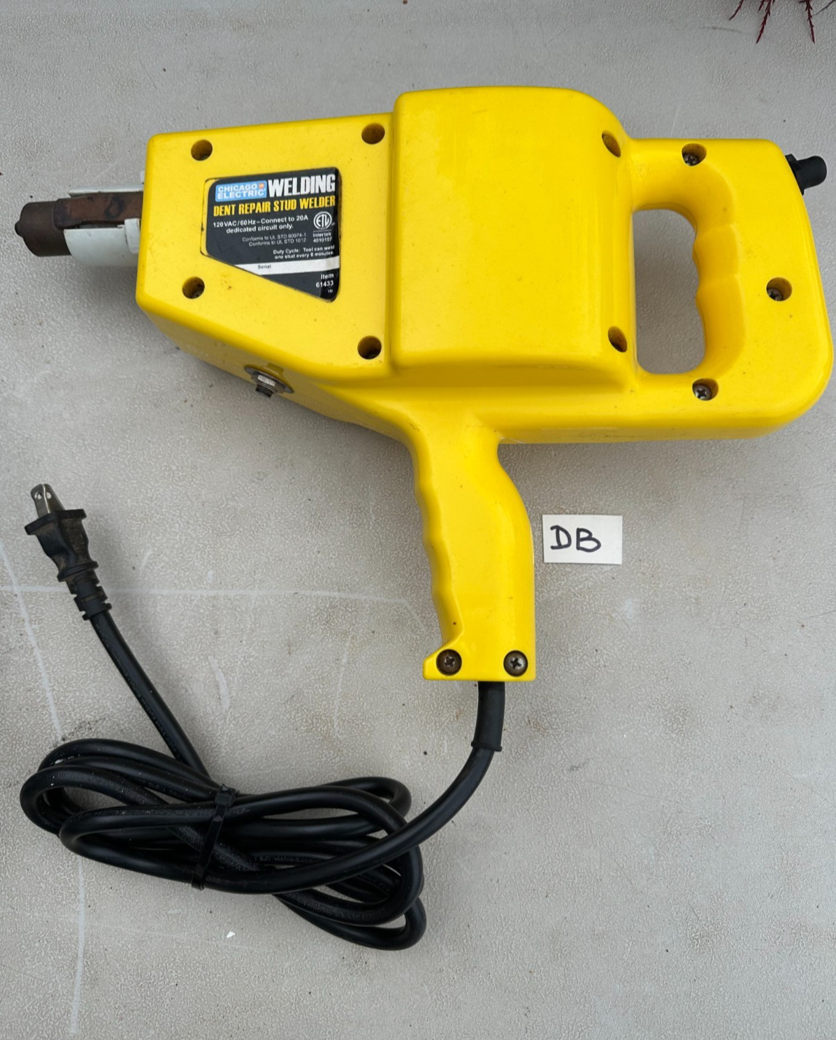 Chicago Electric Welding Dent Repair Stud Welder
