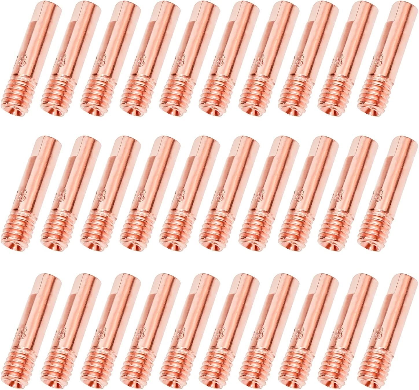 Mig Welder Tips 30-Pack Welding Tips .030″ Contact Tip for Mig Welding