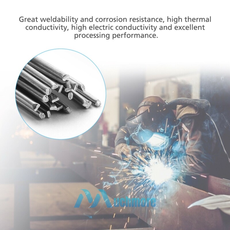 20-100x Low Temp Flux-Cored Welding Rods Aluminum Brazing Solution 50cm*1.6/2mm