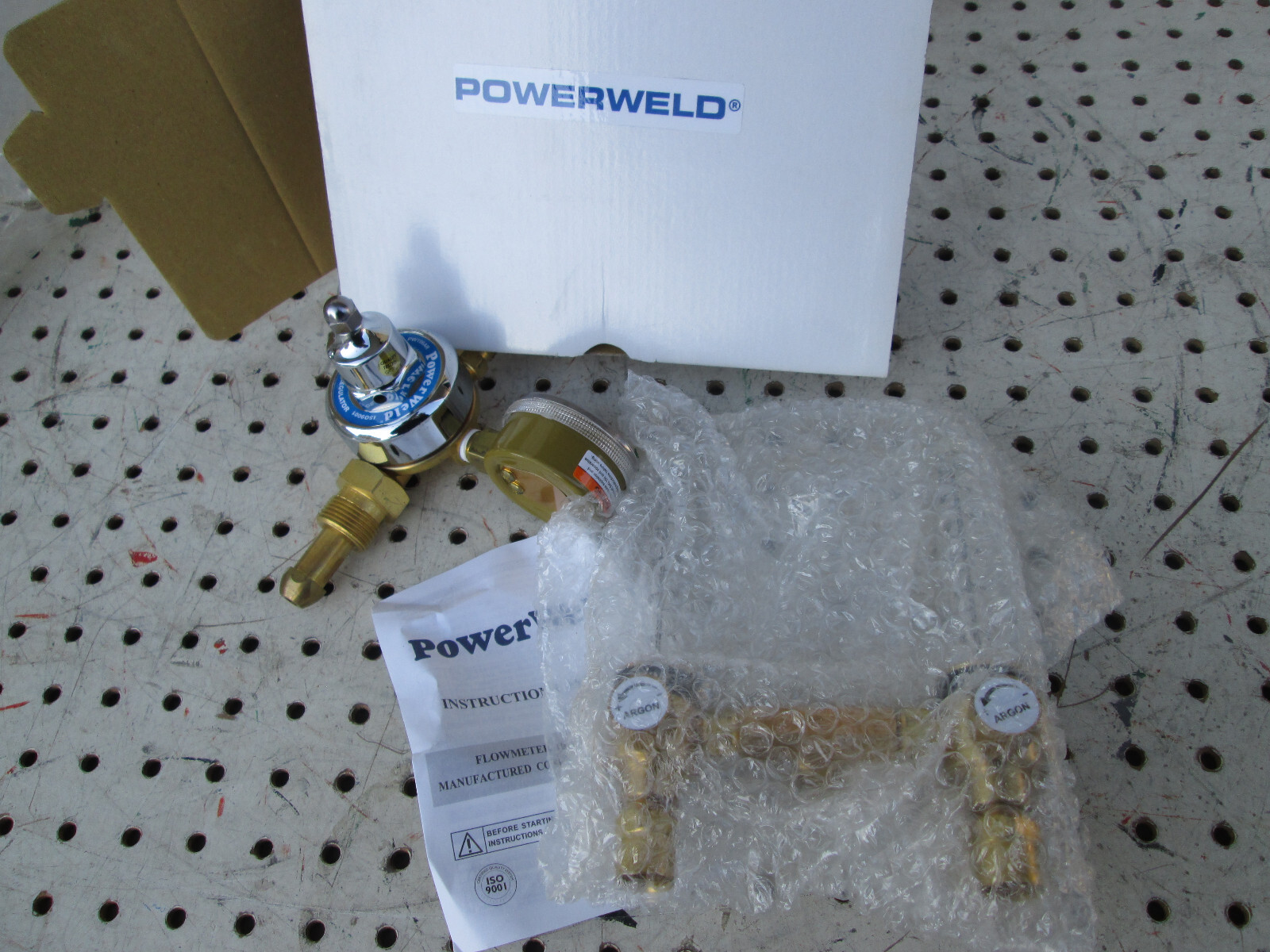 Powerweld Dual Argon Flowmeter – PW196AR