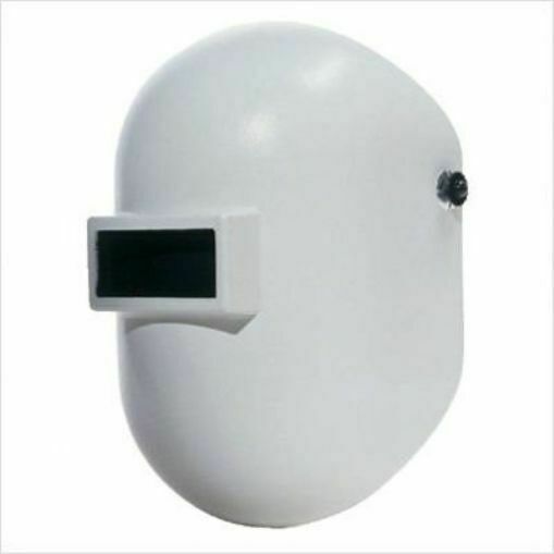 Fibre-Metal Pipeliner 110PWE White Fiberglass Welding Helmet w/ Rubber Headband