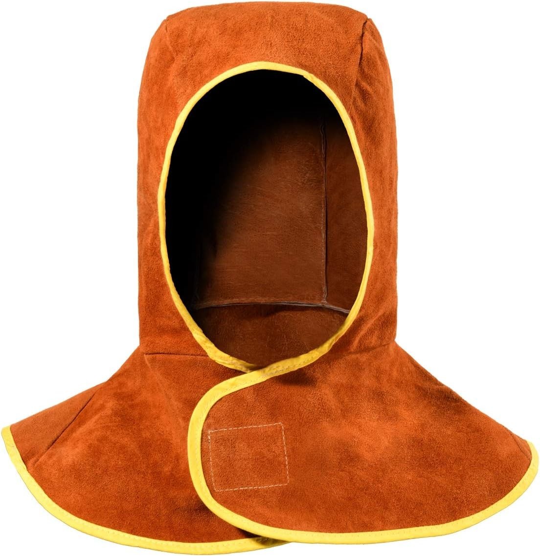 Welding Hood Leather – Cowhide Split Leather Welding Caps Protector with Neck…