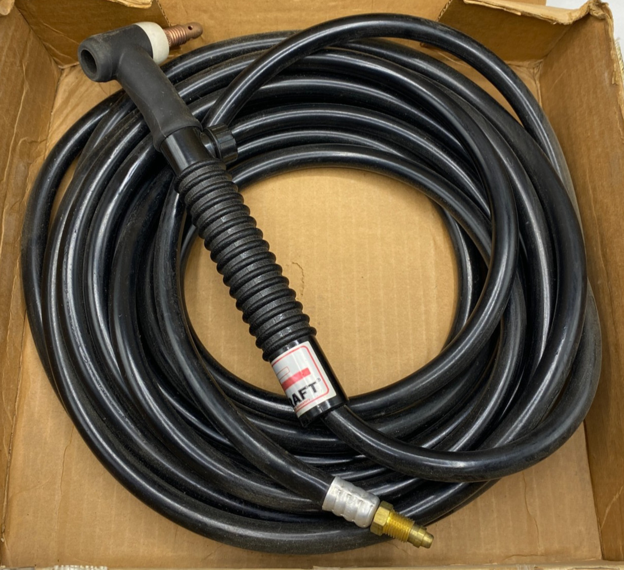 WeldCraft TIG TORCH HW-17V-25′ Power Cable, 150 Amp Air Cooled Torch