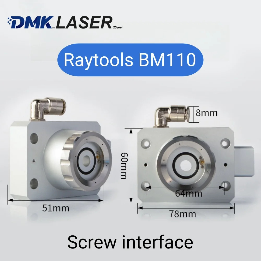 Raytools Laser Cutting Head Capacitive Sensor Ceramic Ring Connector BM109 BM110