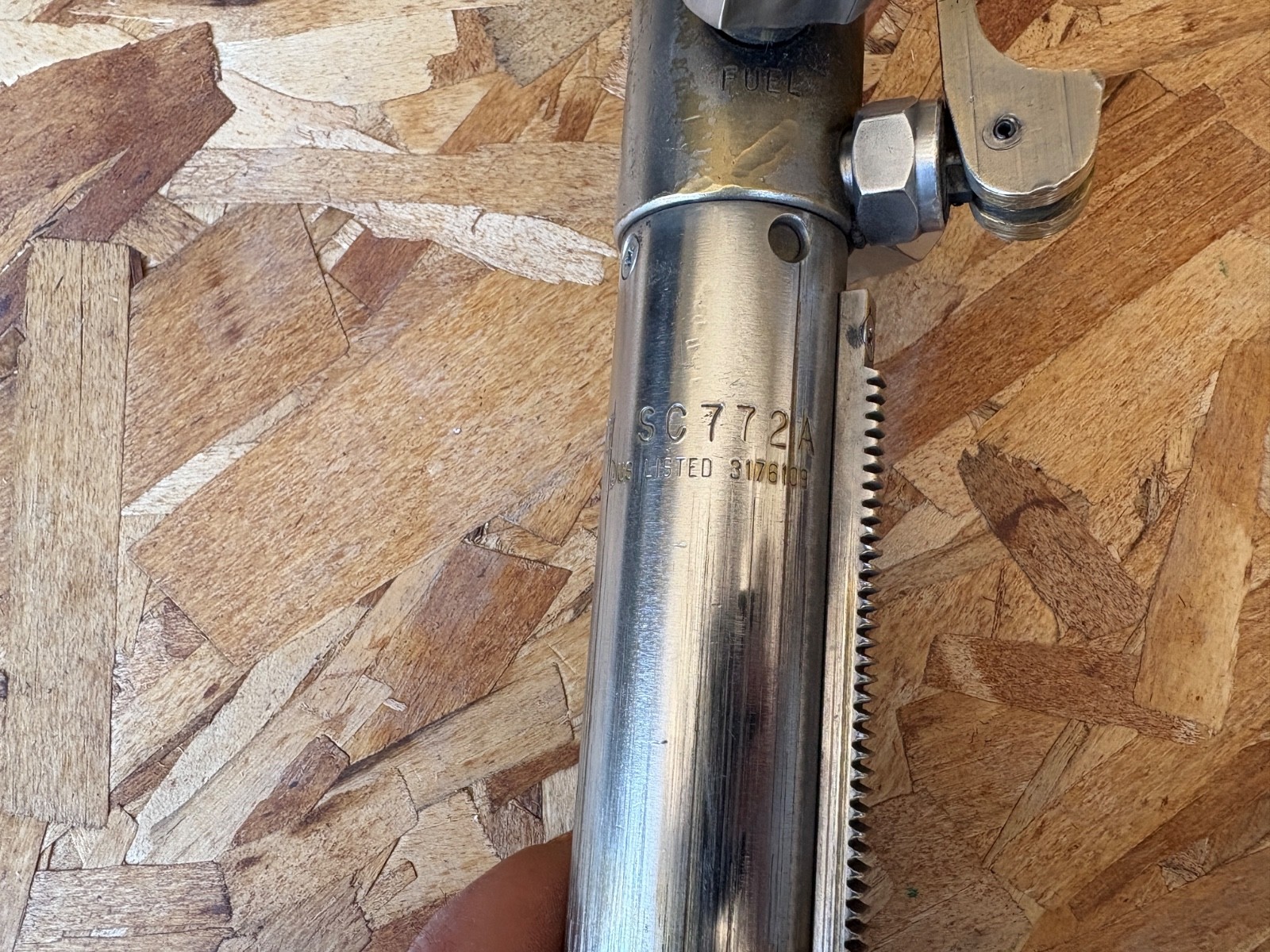 Miller two hose machine torch, 13.75 in OAL SC772A