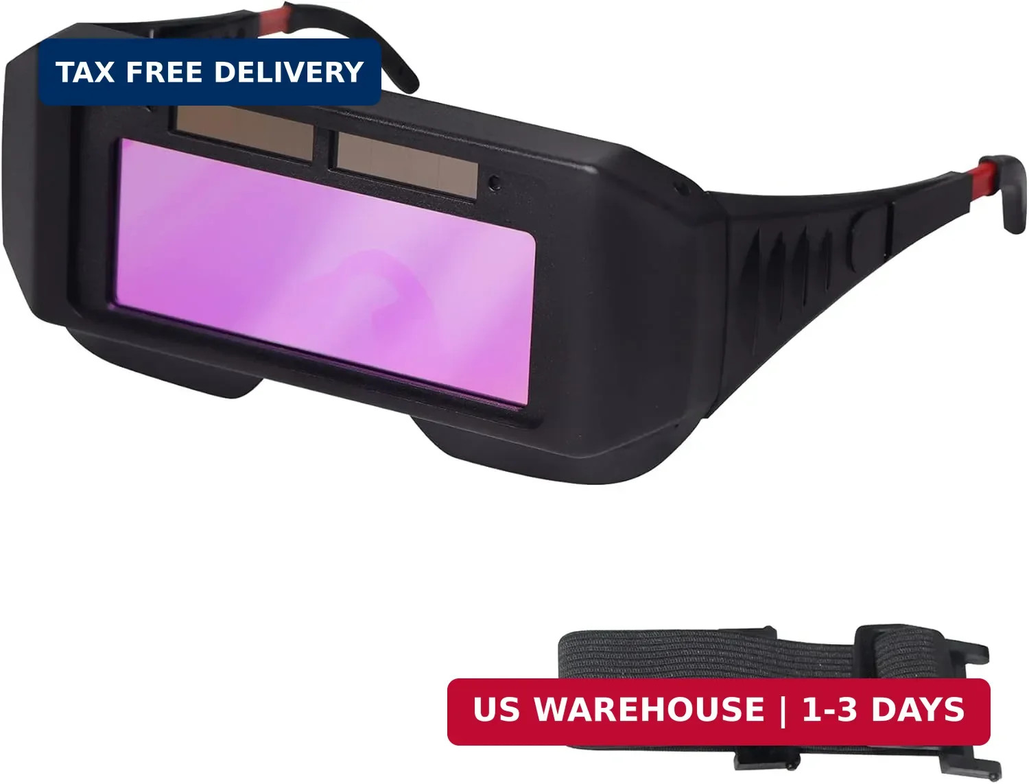 LCD Welding Glasses Safety Protective Solar Powered Auto Darkening Welding Goggl