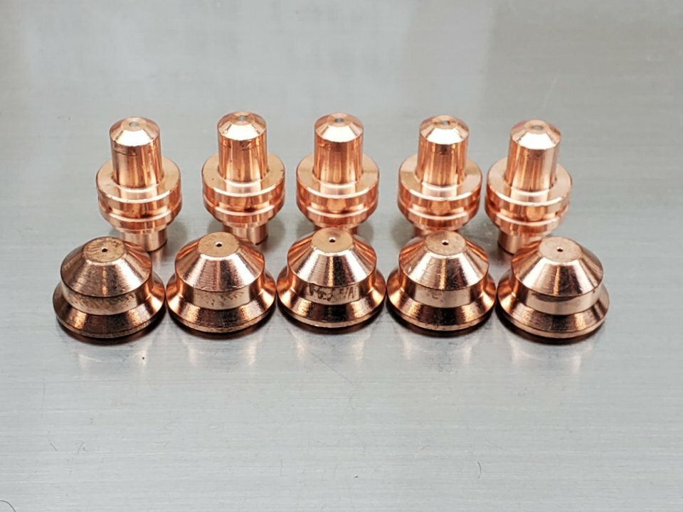 5 x Electrodes 4420 334-277 + 5 x Nozzles 4421 334-279 Fits Solar Century 82020