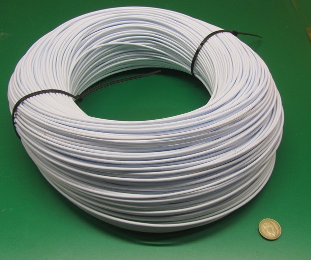 Polypropylene White Welding Rod 1/8″ Dia -.125″, 5 Lb. 1100 Feet