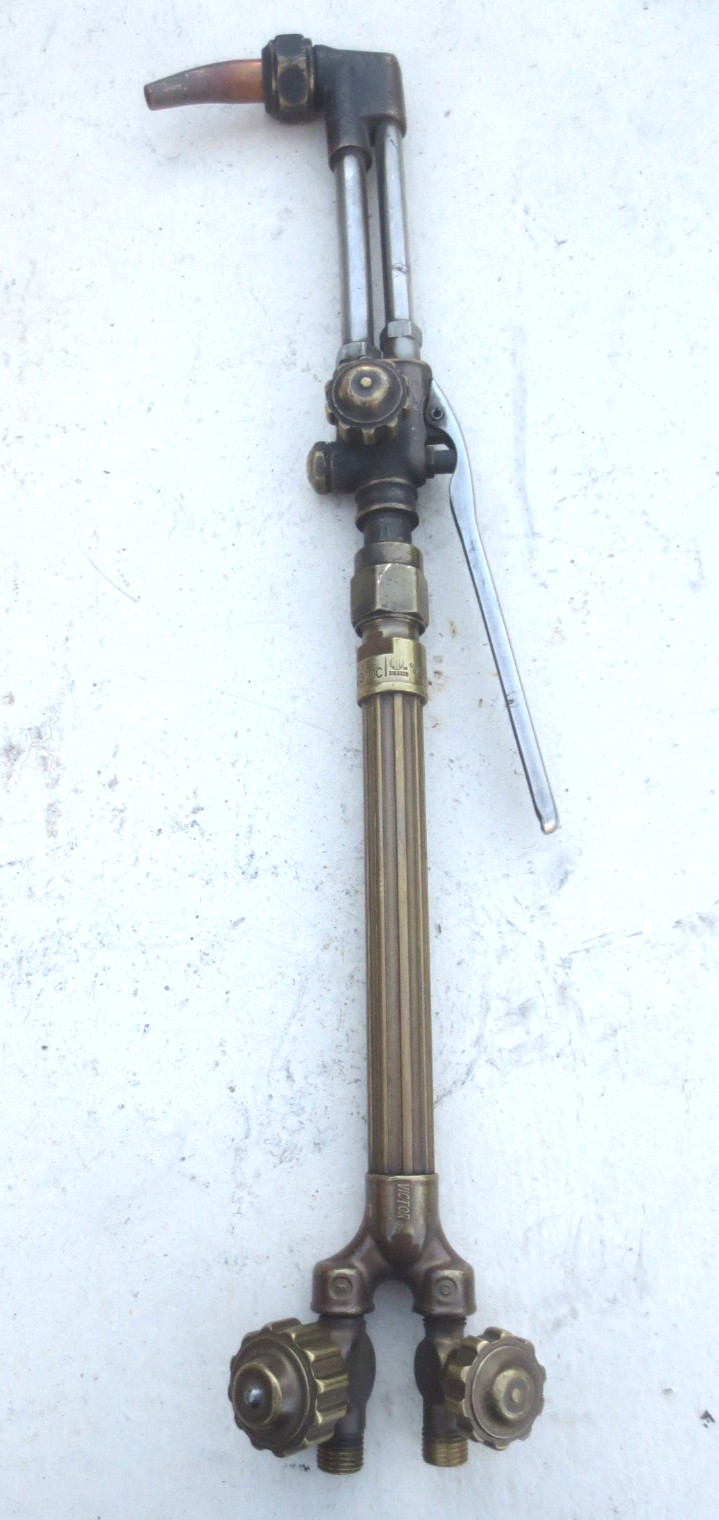 USED Victor Cutting Torch & Handle Heavy Duty HD 310C & CA2460 Journeyman NICE!