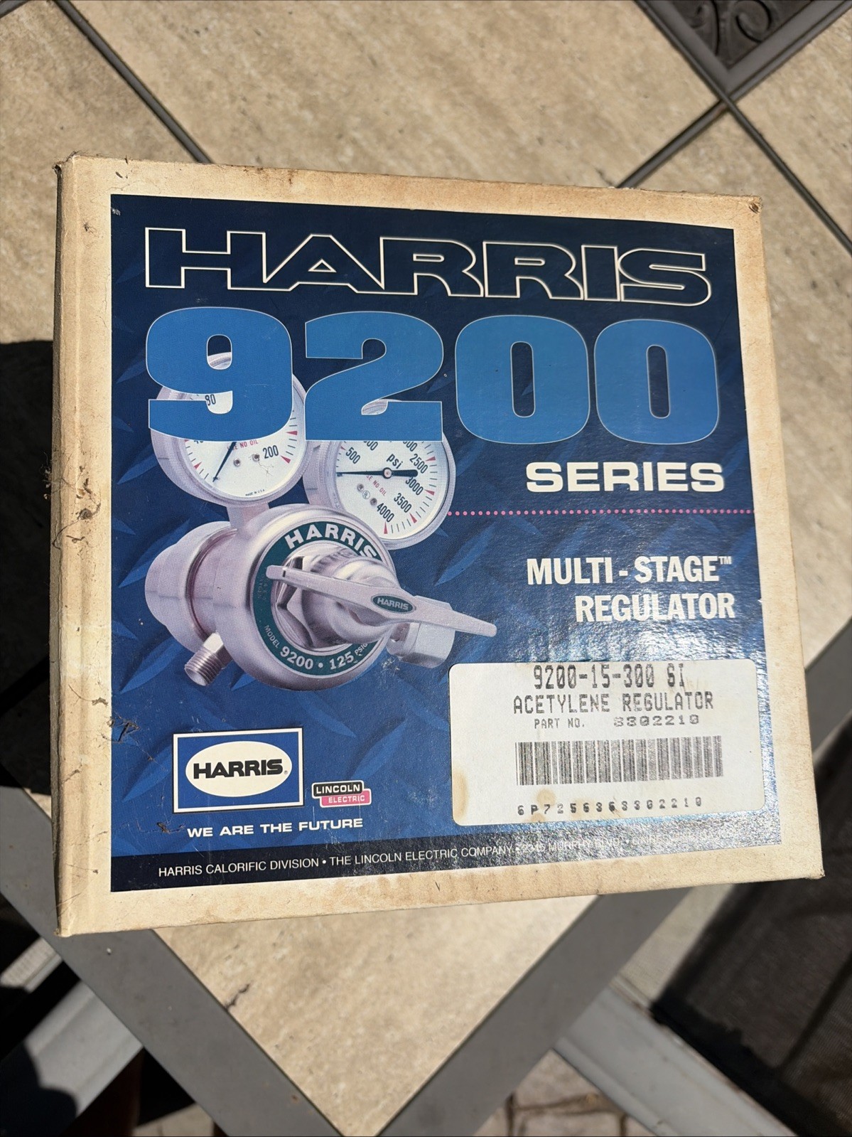 9200 series HARRIS ACETYLENE multi-stage REGULATOR 9200-15-300 new in BOX