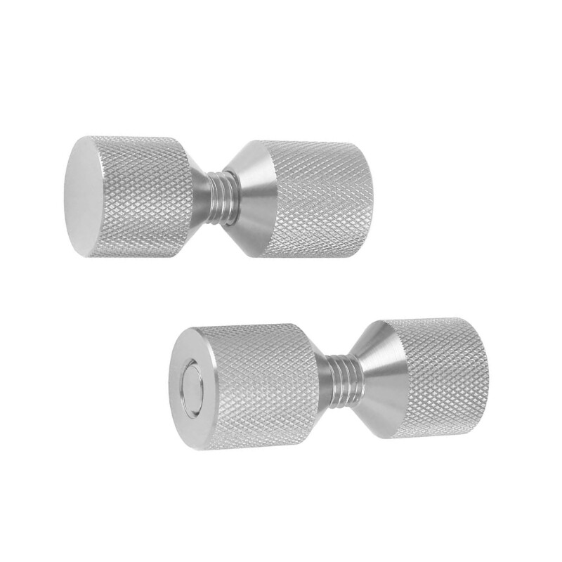 2pcs/set Sturdy Aluminum Pipe Flange Pins fit for Precise Machinery Assembly