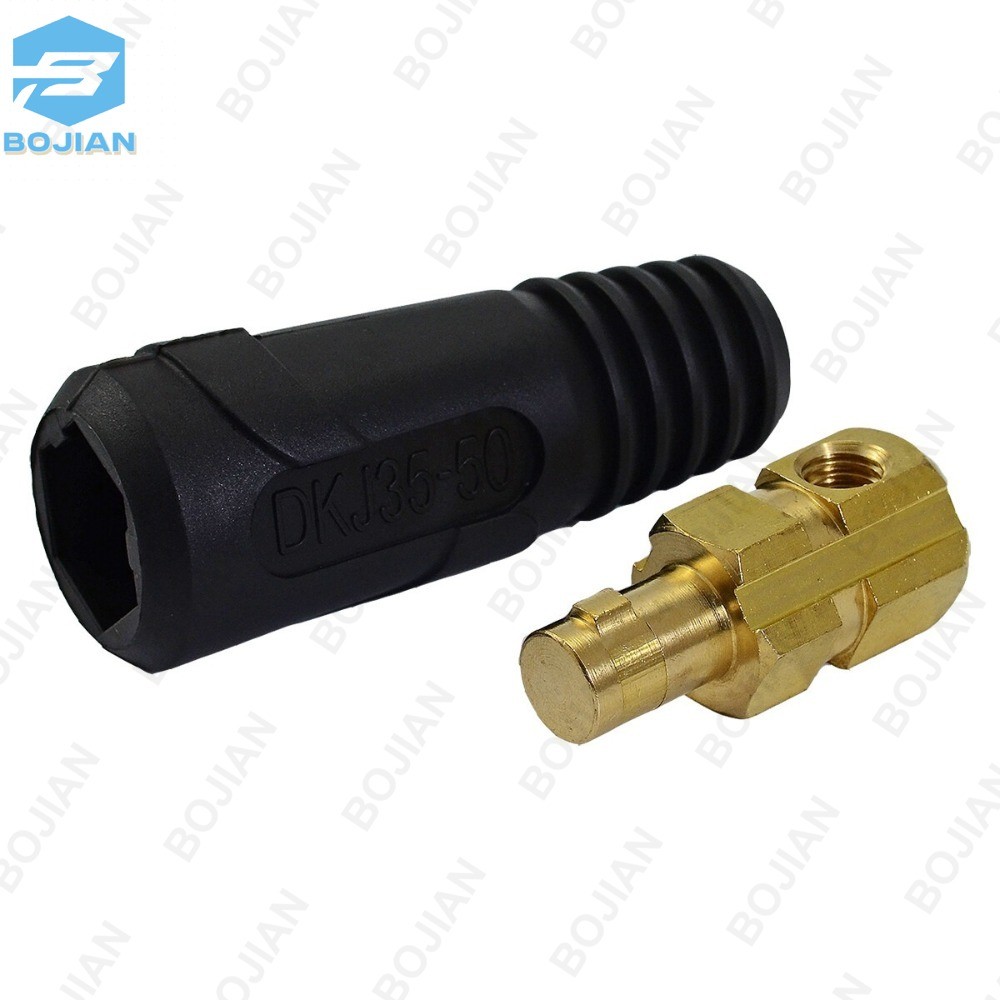 Welding Cable Joint Quick Connector Pair DINSE-Style 200-300A 35-50 SQ-MM