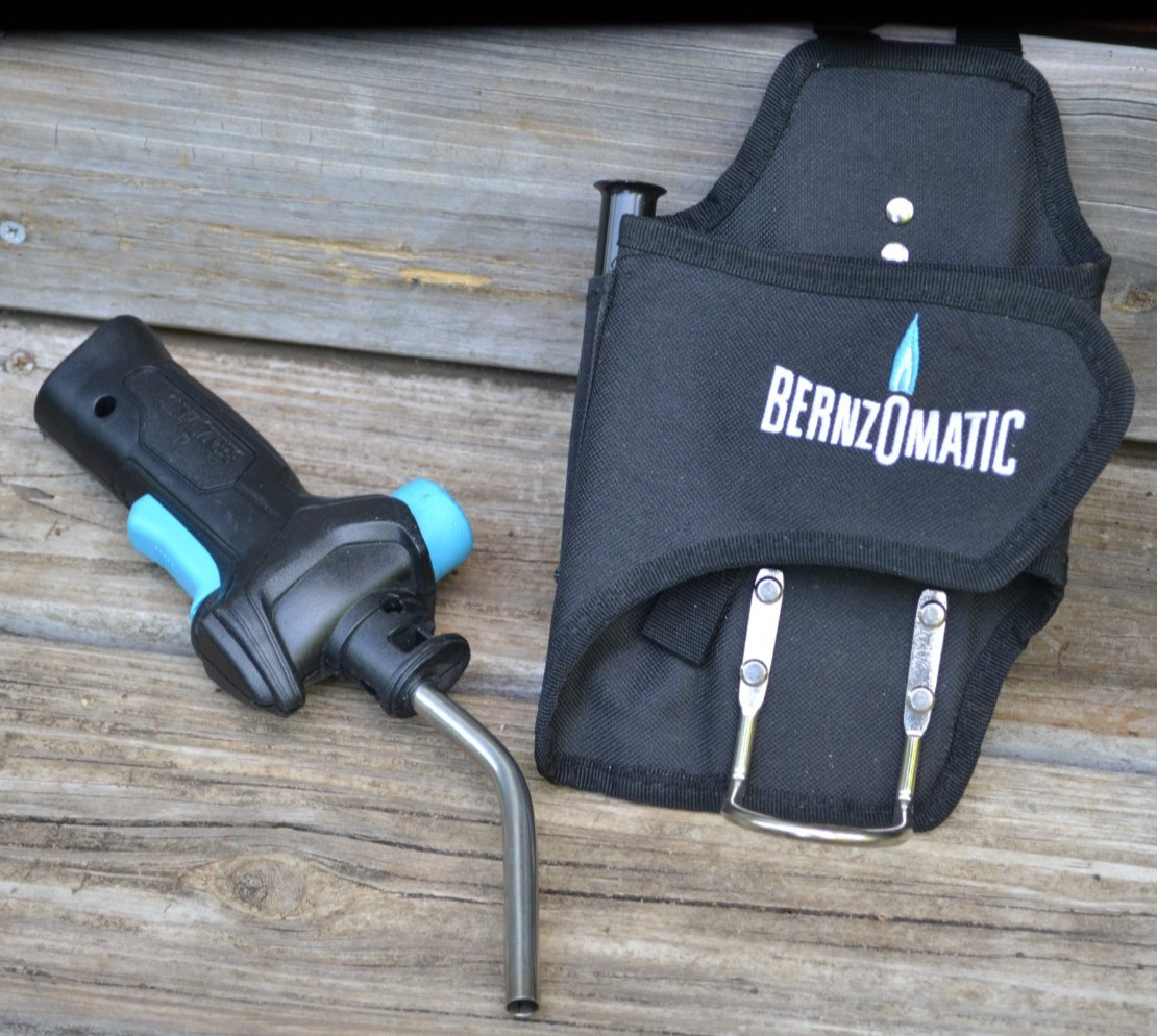 BernzOmatic TS3500T Multi-Use Torch Head With Torch Holder/Holster — New Other