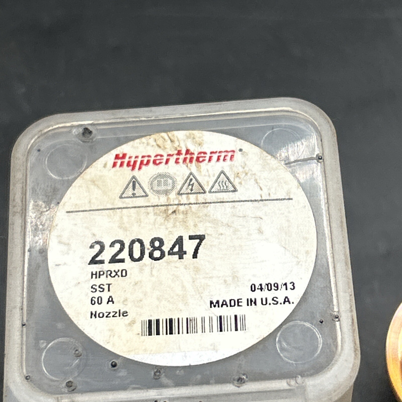 HYPERTHERM NOZZLE 220847 HPRXD SST 60A See Pics 30 Day Warranty