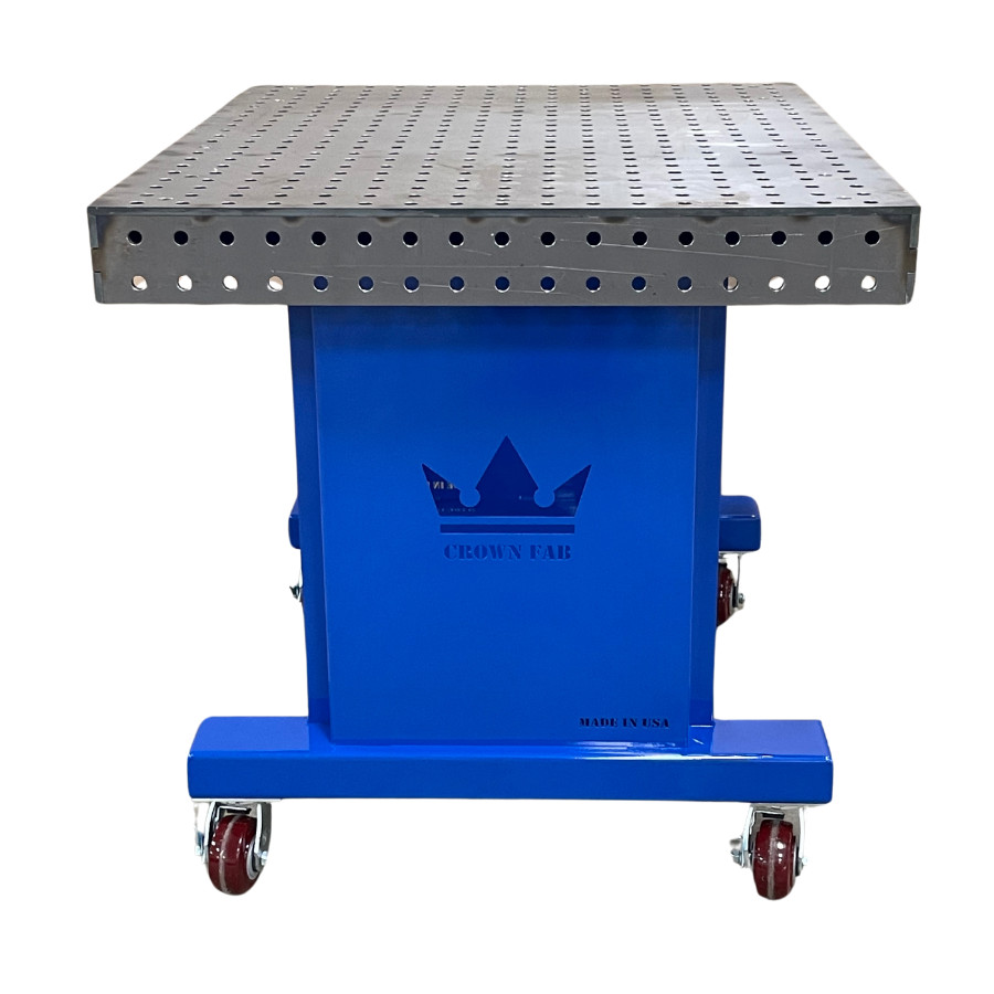 Professional Heavy Duty Rolling Fixture Table with casters (36″ x 44″)
