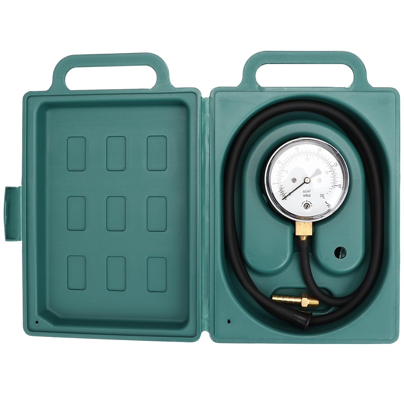 Homaisson Pressure Gauge Kit for Natural Gas or LP Gas, Manifold Gas Pressure…