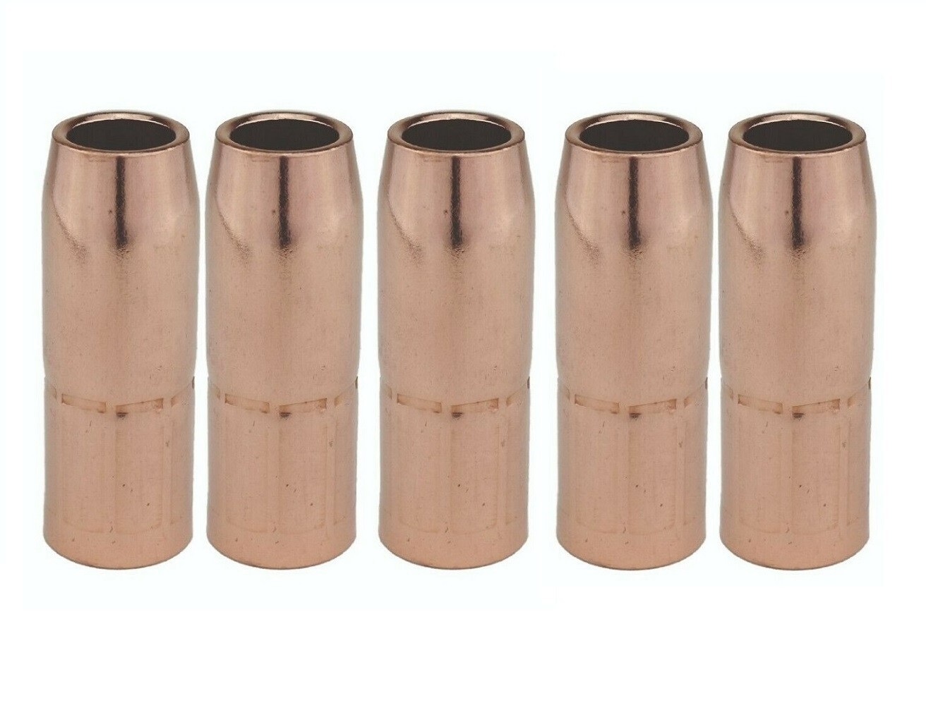 MIG 169-724 Welding Nozzles 1/2″ Recessed for Miller M25/M40 Mig Gun PK of 5