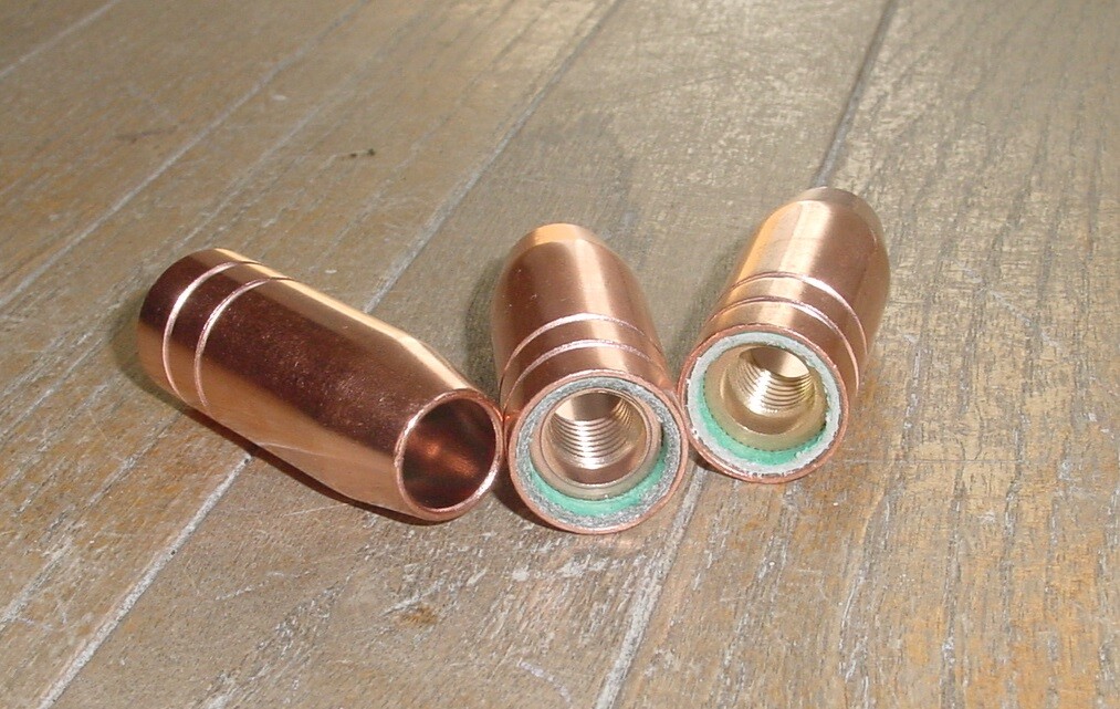 (3) Copper shield cone MIG welder torch Nozzle, fits Chicago Electric and Tweco