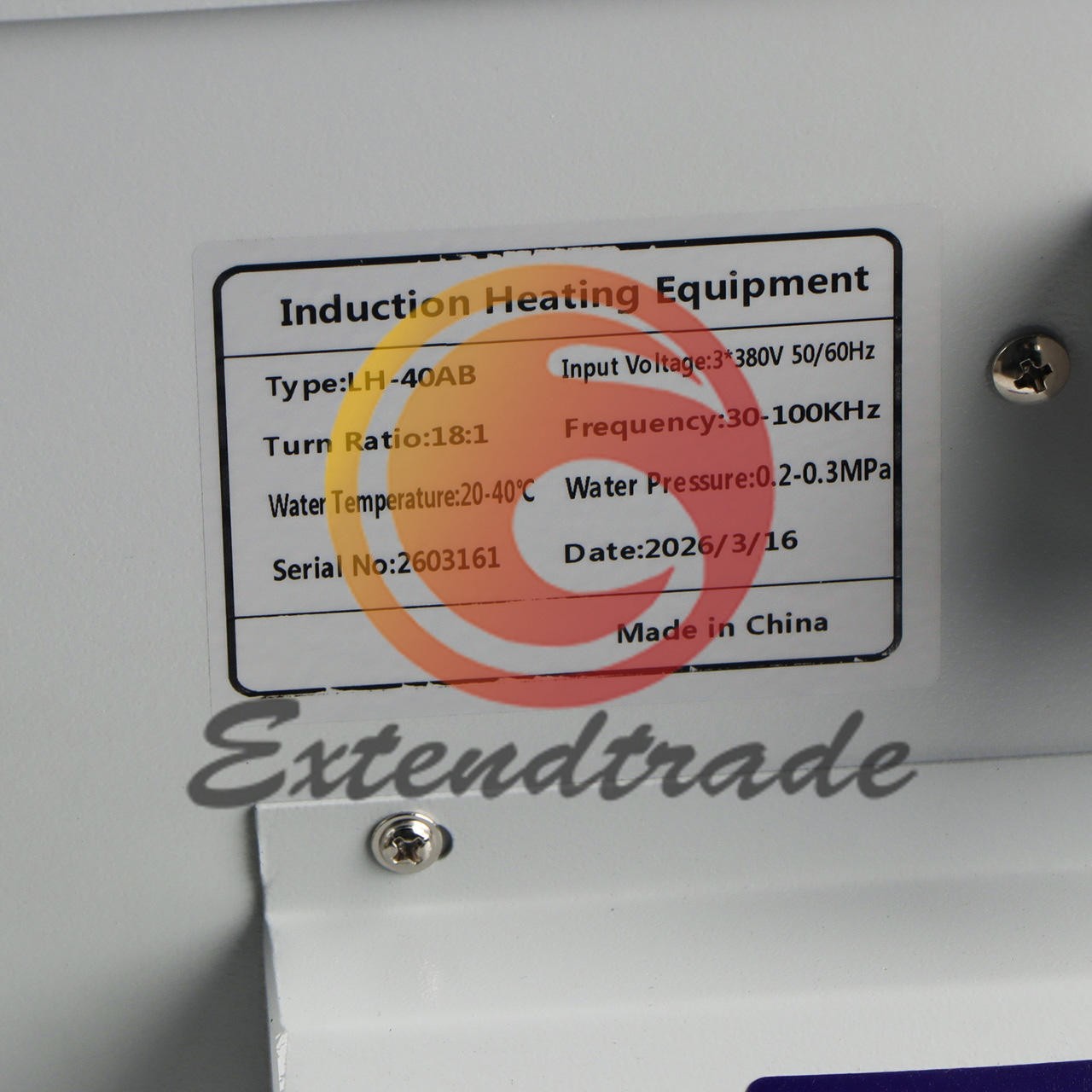 1pc 40KW 30-100KHz High Frequency Induction Heater Furnace 40AB New