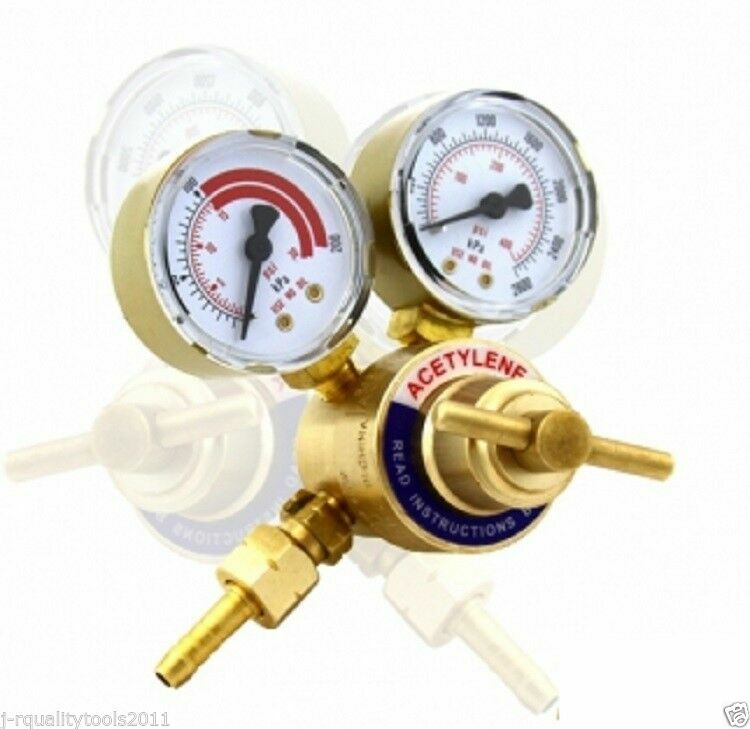 ACETYLENE WELDER REGULATOR PRESSURE GAUGE WELDING TOOL / VICTOR TYPE