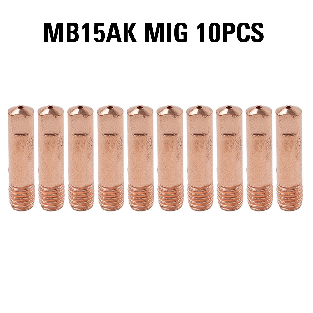 Contact Tips M6 Gas Nozzle Shroud 0.6-1.2mm MB 15AK MIG/MAG Welding