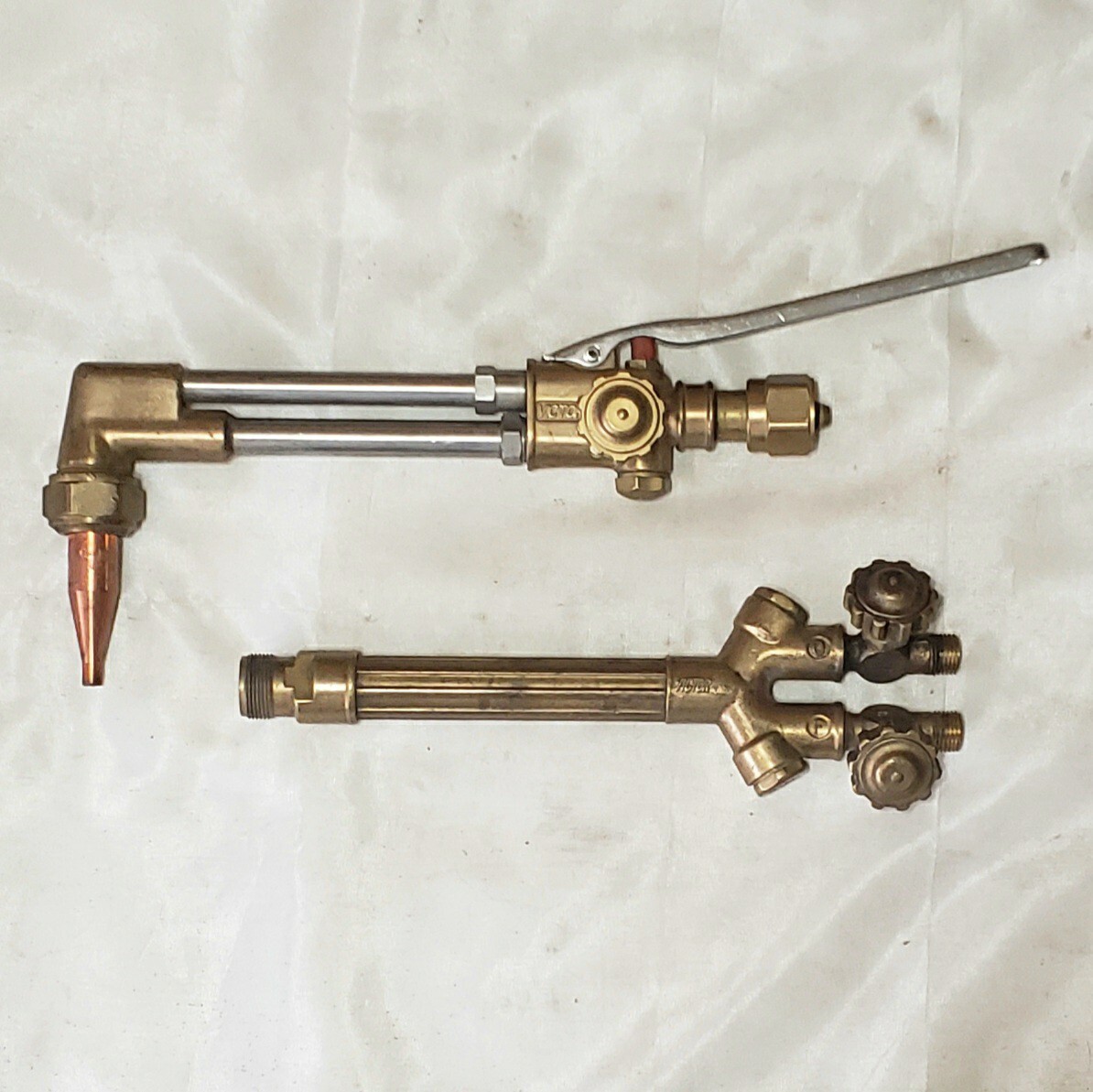 Victor Cutting Welding Torch Set CA2460 Attachment 315FC Handle 0-1-101 Tip