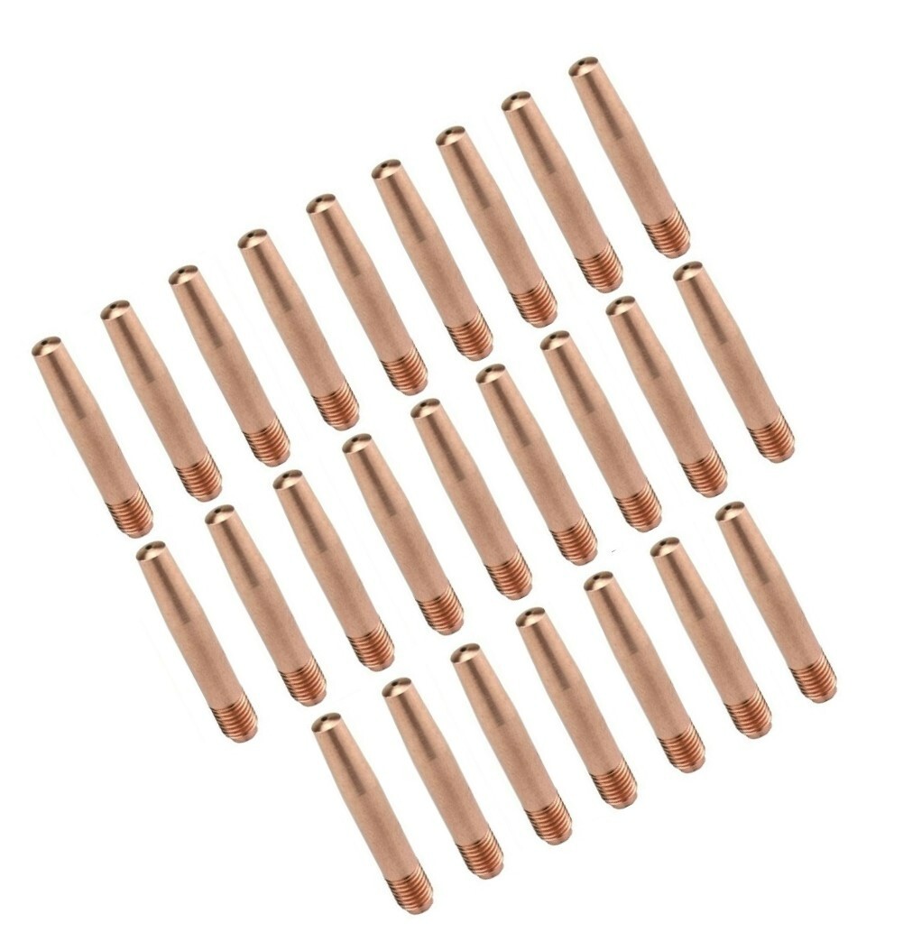 MIG 14T35 .035″ Welding Contact Tips Tapered for Tweco, Lincoln 200-400 PK of 25
