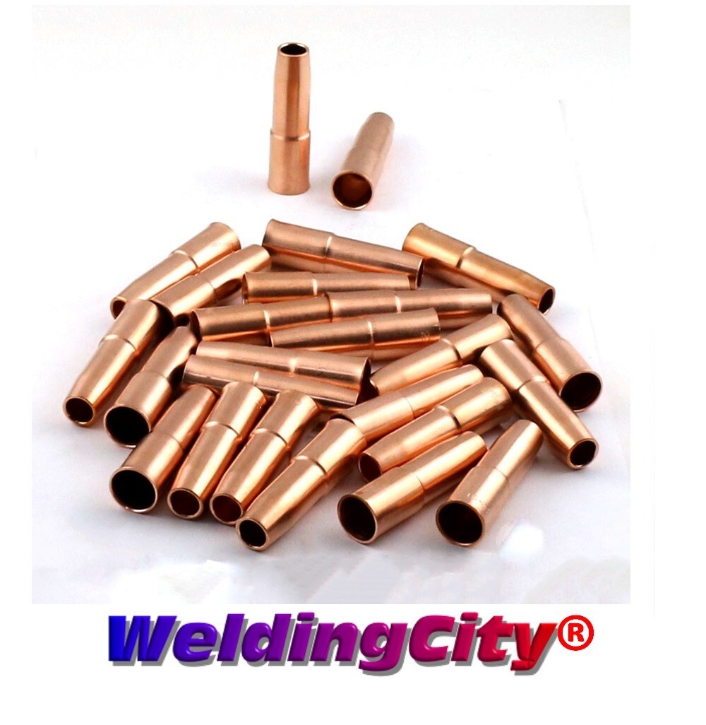 WeldingCity® 25-pk MIG Welding Gun Nozzle 22-50 1/2″ for Tweco Lincoln 200A-400A