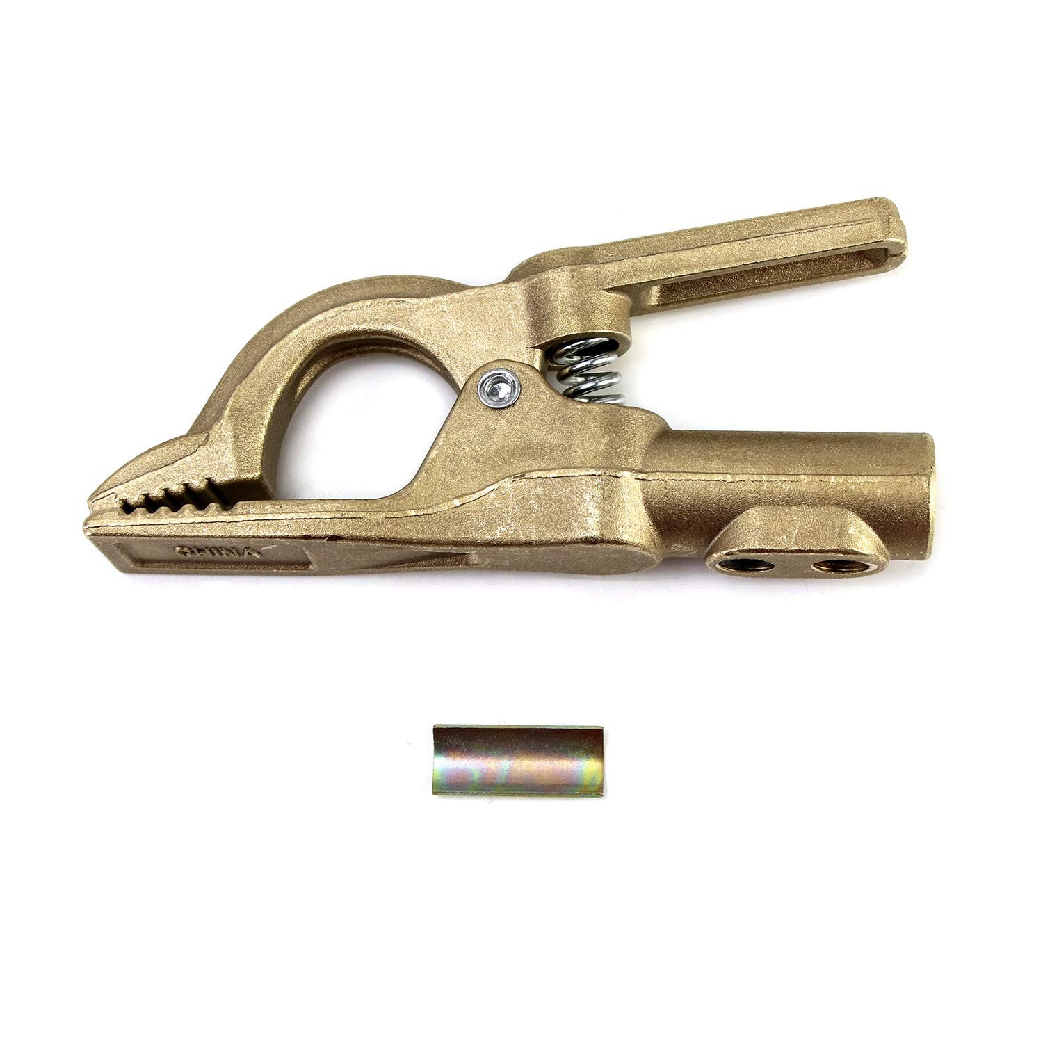 Welding Bronze Ground Clamp, 1.6 Pounds and 500A, 1 Piece