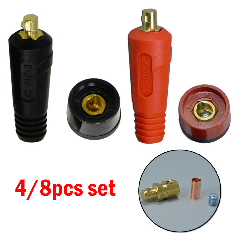 TIG Quick Cable Panel Connector Socket For Model DKJ10-25 & DKZ10-25 4/8 Pack