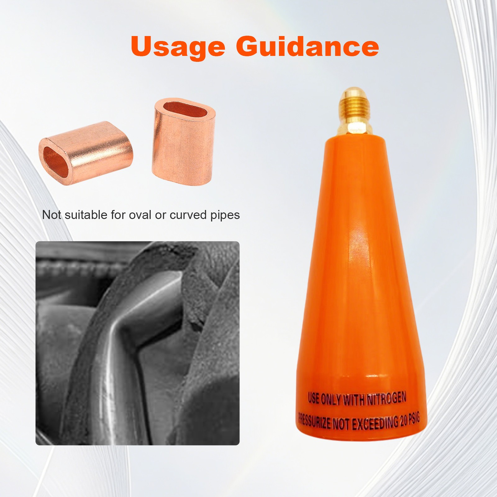 Nitrogen Purge Tool, HVAC Nitrogen Purge Regulator Adapter for Purging & Brazing