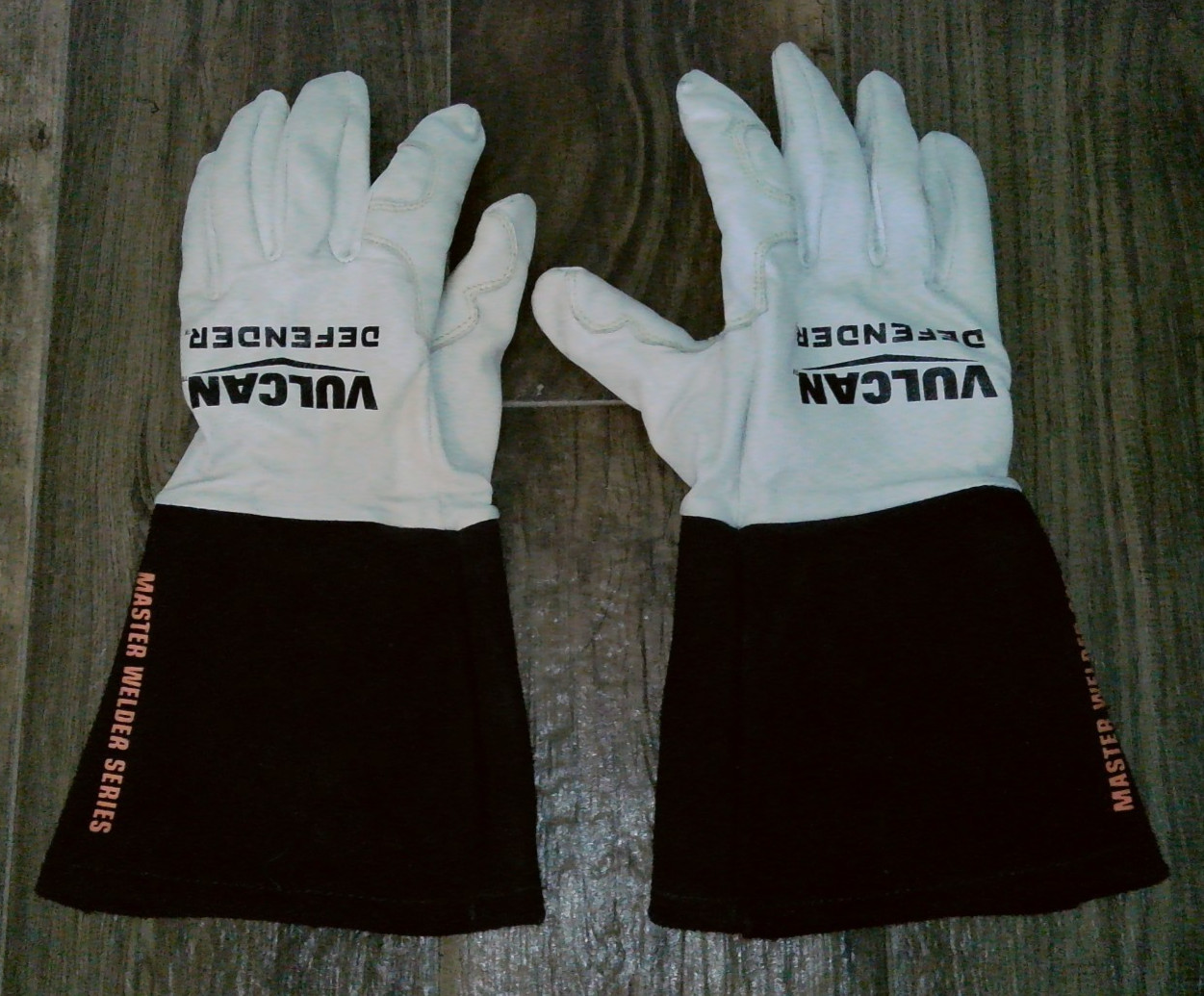 Professional TIG Welding Gloves Vulcan Defender – Goatskin Cow Split Leather BBQ