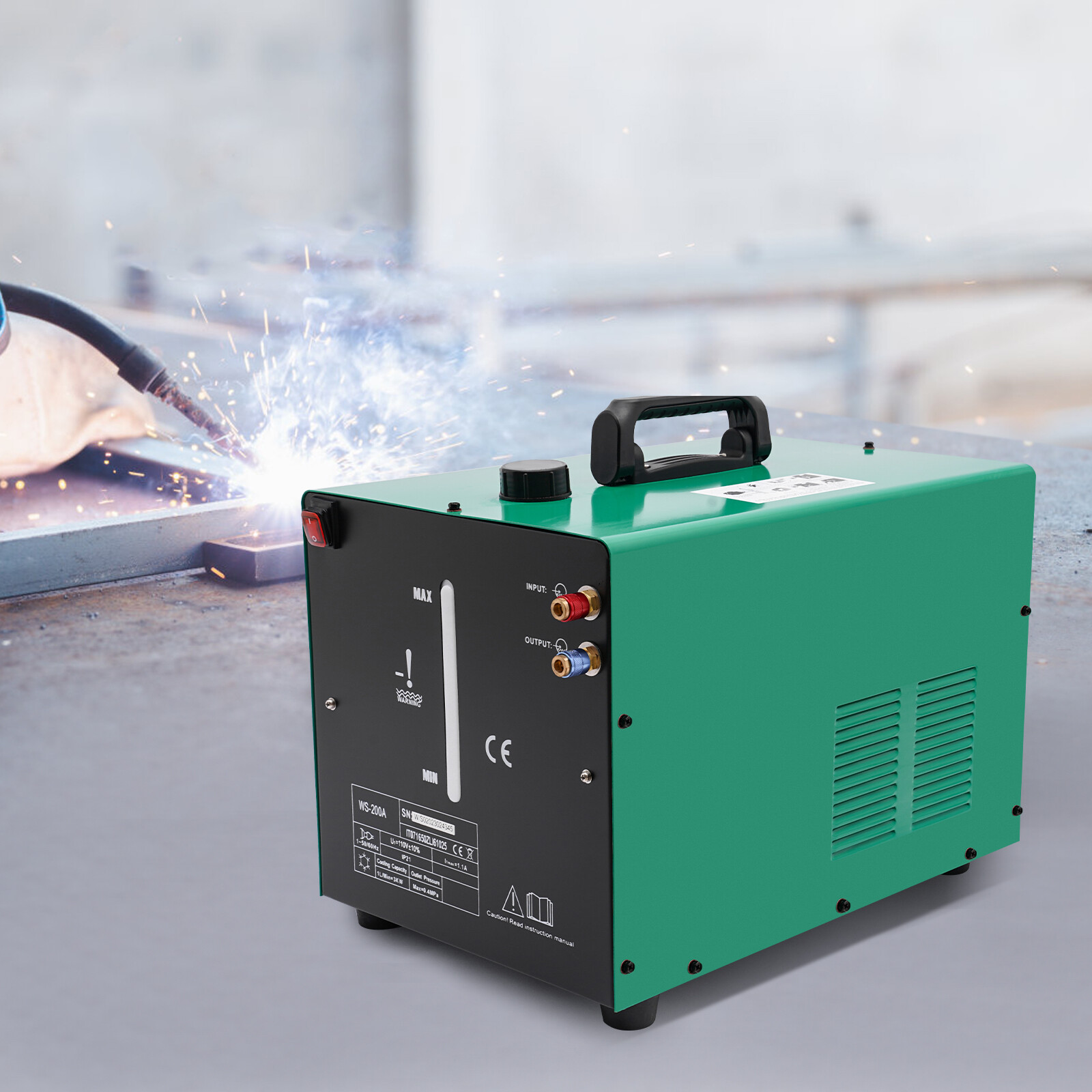 Welding Water Cooler Single-phase Ac Motor Welding Cooling Water Tank 110V