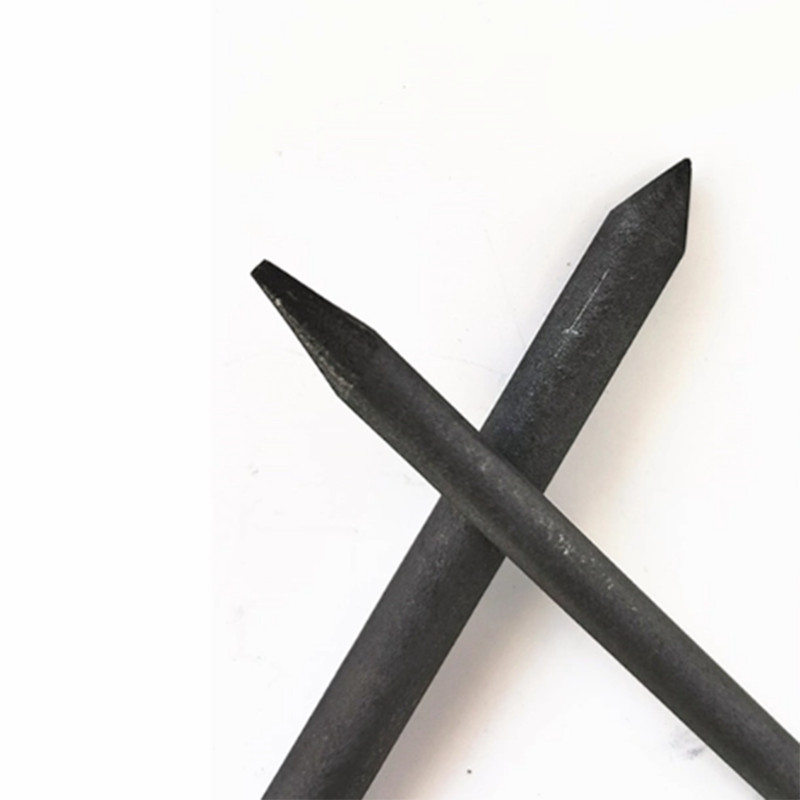 Cone Shaped Graphite Electrode Carbon Rod Solid Round Rod Diameter 3mm-50mm