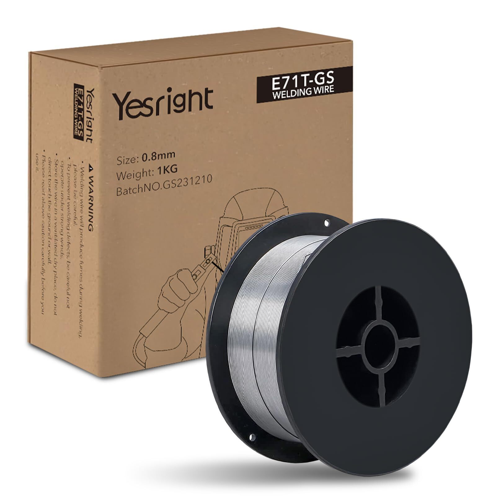 E71TGS Gasless Flux Core Welding Wire, .030-Inch 2-Pound Spool