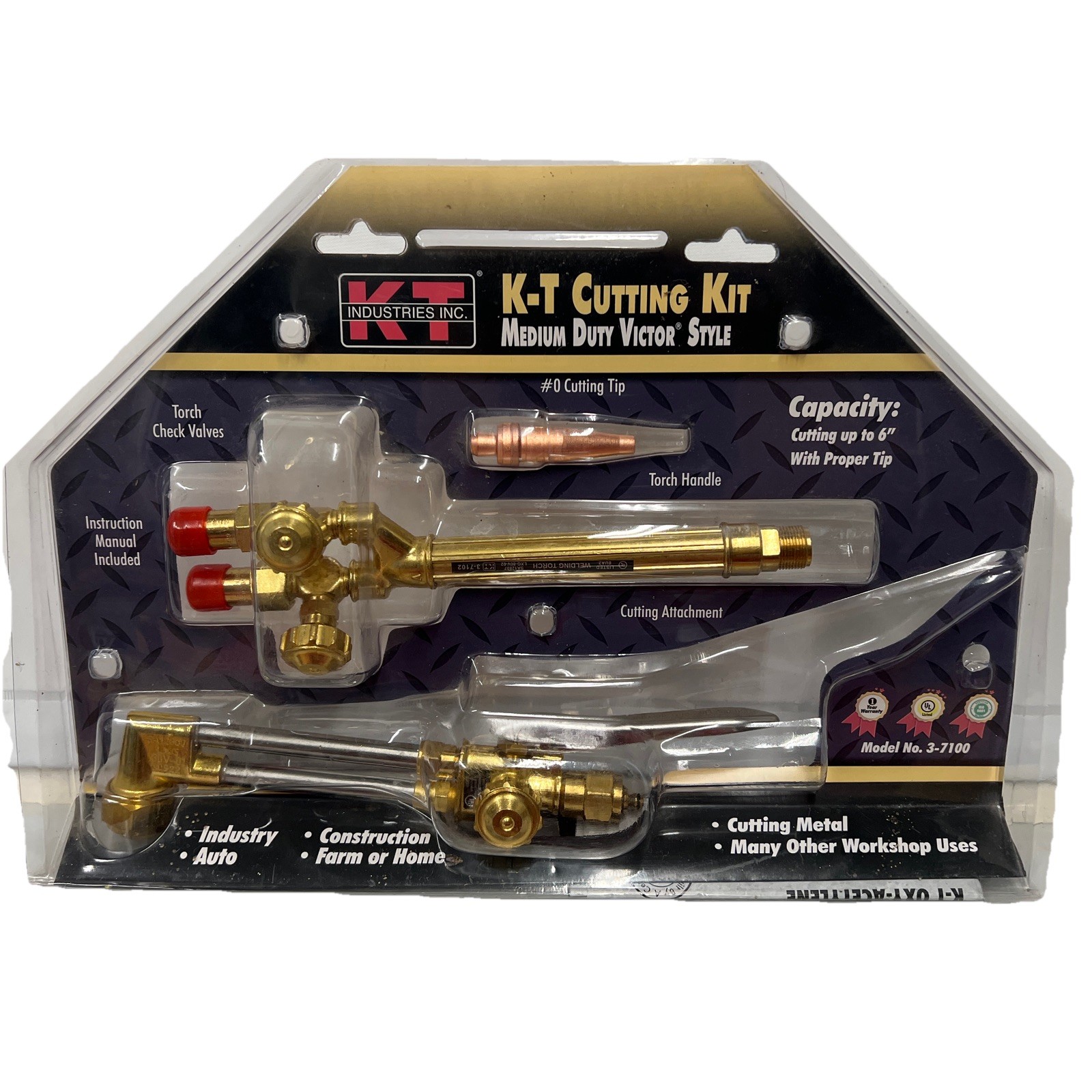 KT Industries Cutting Torch Kit 3-7100 New