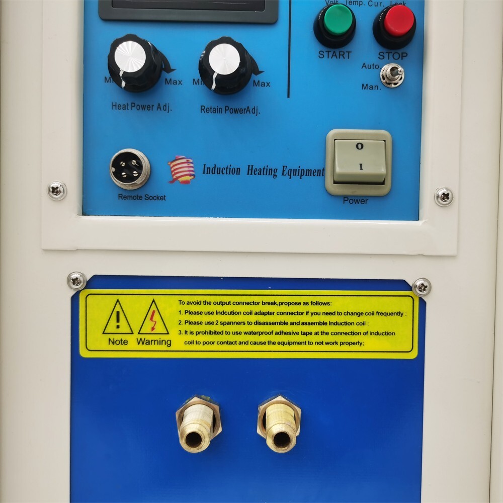 220V 15KW Single Style High Frequency Induction Heating Furnace Machine Water…