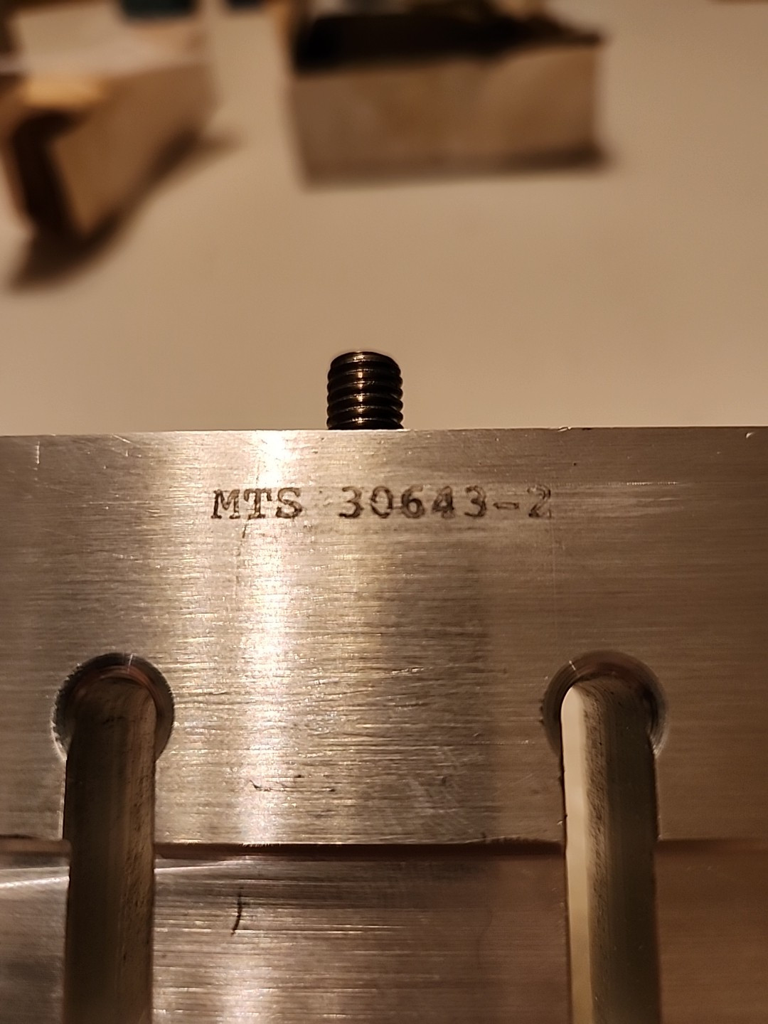 Ultrasonic 2-Tip Block Plastic Welding Horn MTS-30643-2 Branson?