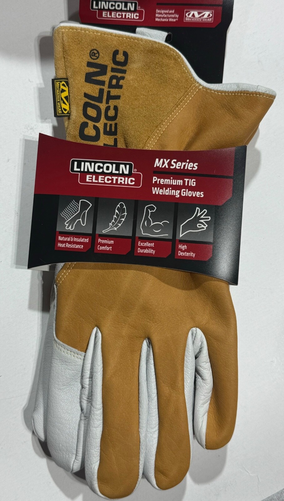 Lincoln Electric K5132- Series. MX Series Premium TIG Welding Gloves.