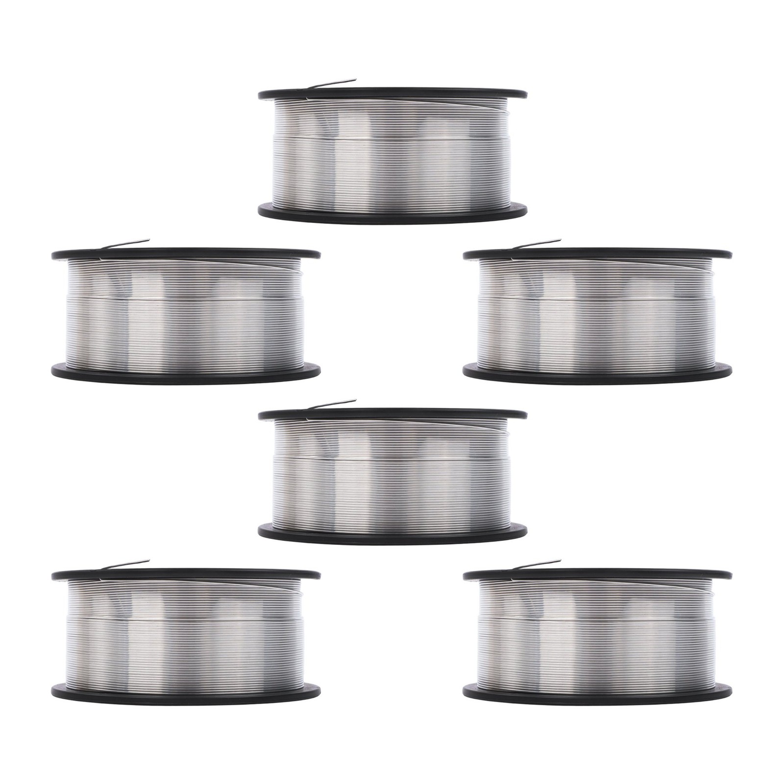 6 Rolls Aluminum ER4043 MIG Welding Wire 0.035″ (0.9 mm) 1 lb Each Roll