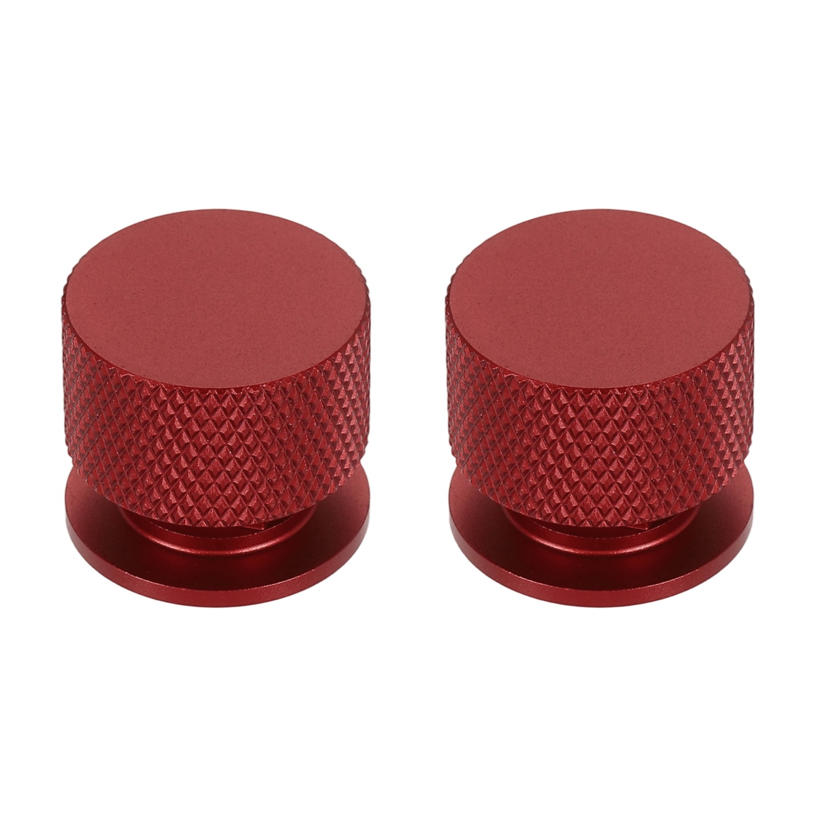 2Pcs Pipeliner Welding Hood Helmet Fasteners with Anti-Slip Rubber Cushion, Red
