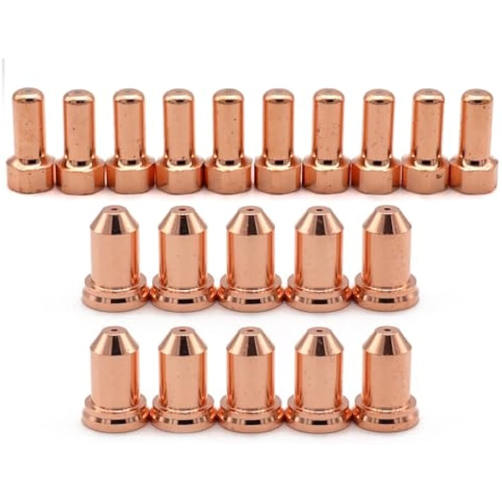 IPT-80 0.8mm (20-30 Amp) Consumable Kit for IPT-80 PTM-80 Plasma Torches: 20 pcs
