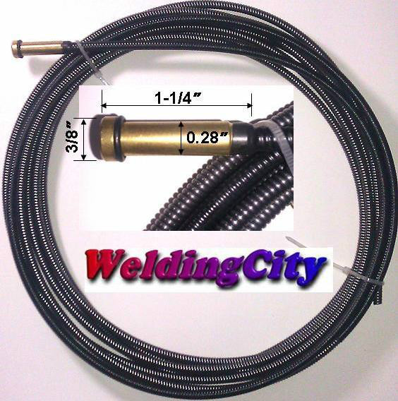 WeldingCity® Liner 42-3035-15 .030″-.035″ for Lincoln Tweco MIG Welding Gun 200A