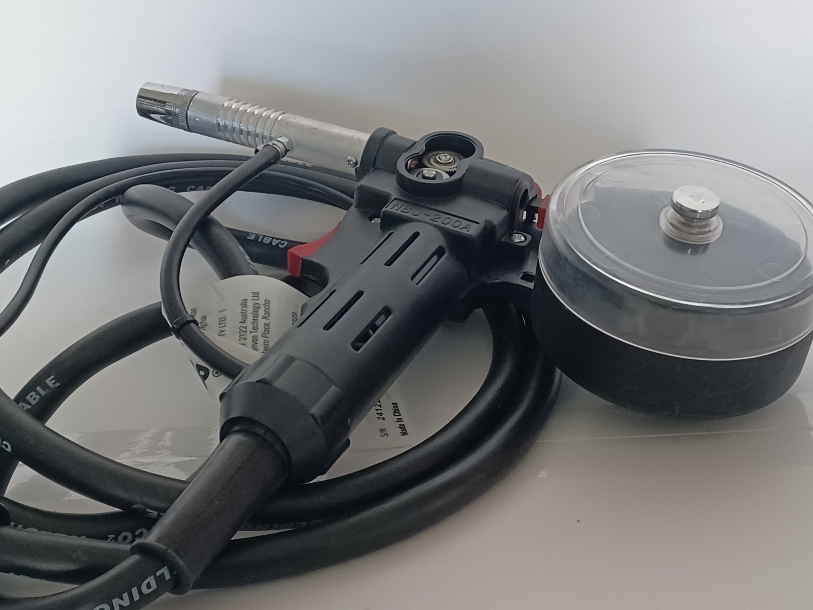 100Amp Spool Gun with 10FT Cable Suitable for 0.023″ 0.030″ 0.035″ Welding Wire