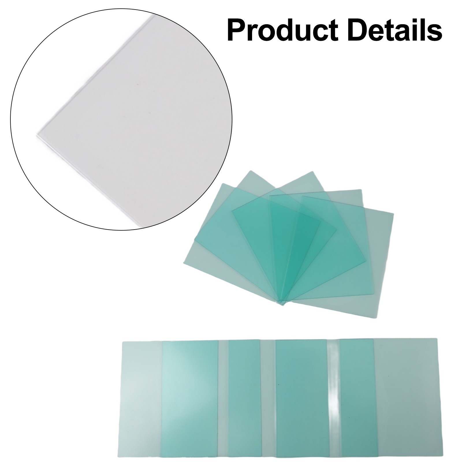 Clear PC For Welding Protective Cover Lens Plate Reliable Shield 10 Packs