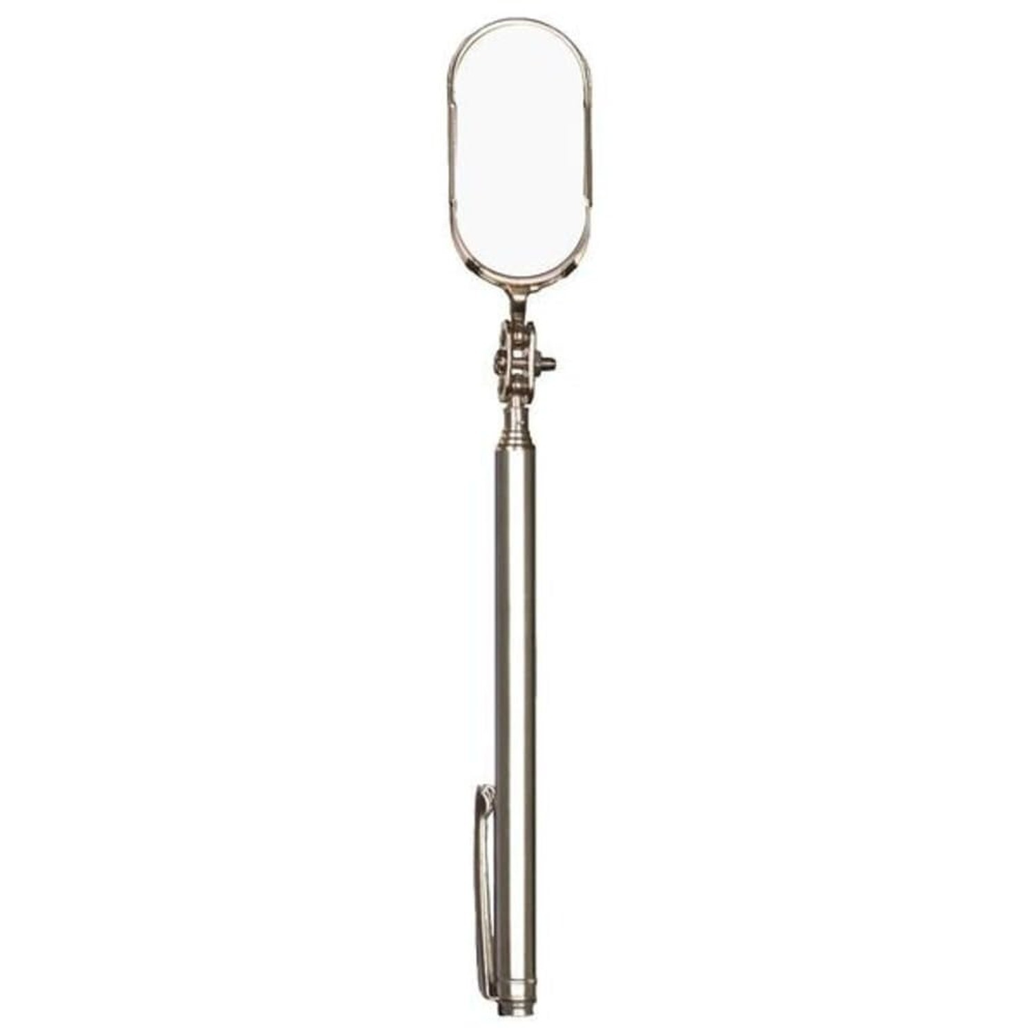 Ullman B-2T Oval Telescoping Pocket Inspection Mirror, 2″ Length x 1″ Width M…