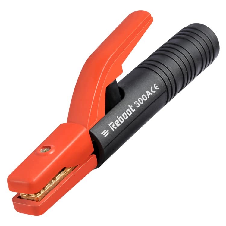 Reboot Welding Electrode Holder 300AMP Copper Heavy Duty 300 Amp, Black+Red