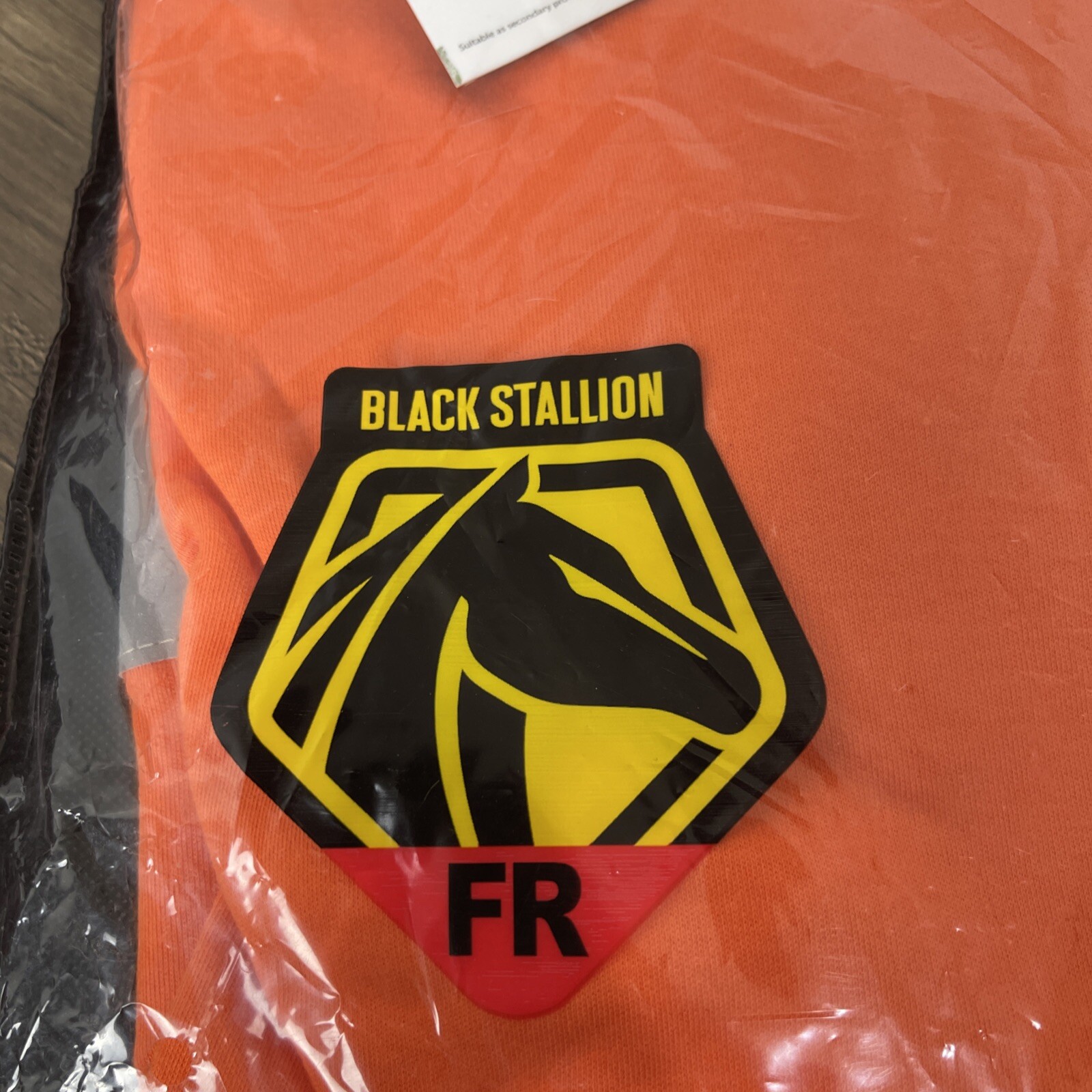 Black Stallion TF1211 Arc Rated FR Long Sleeve with Reflective Orange 3X-LRG NIP