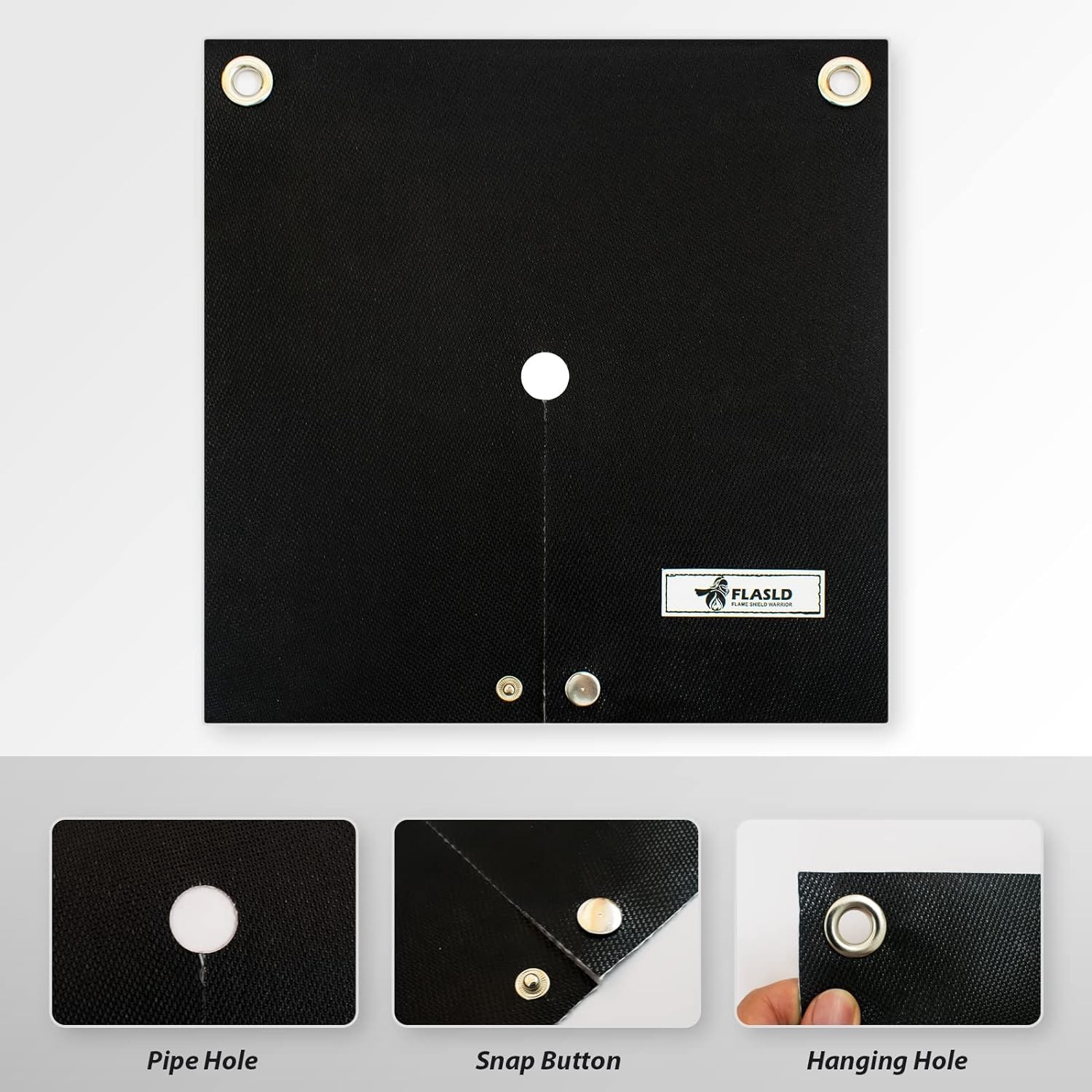 FLASLD Welding Blanket & Heat Shield Mat for Soldering Copper Pipe, 1 Pack