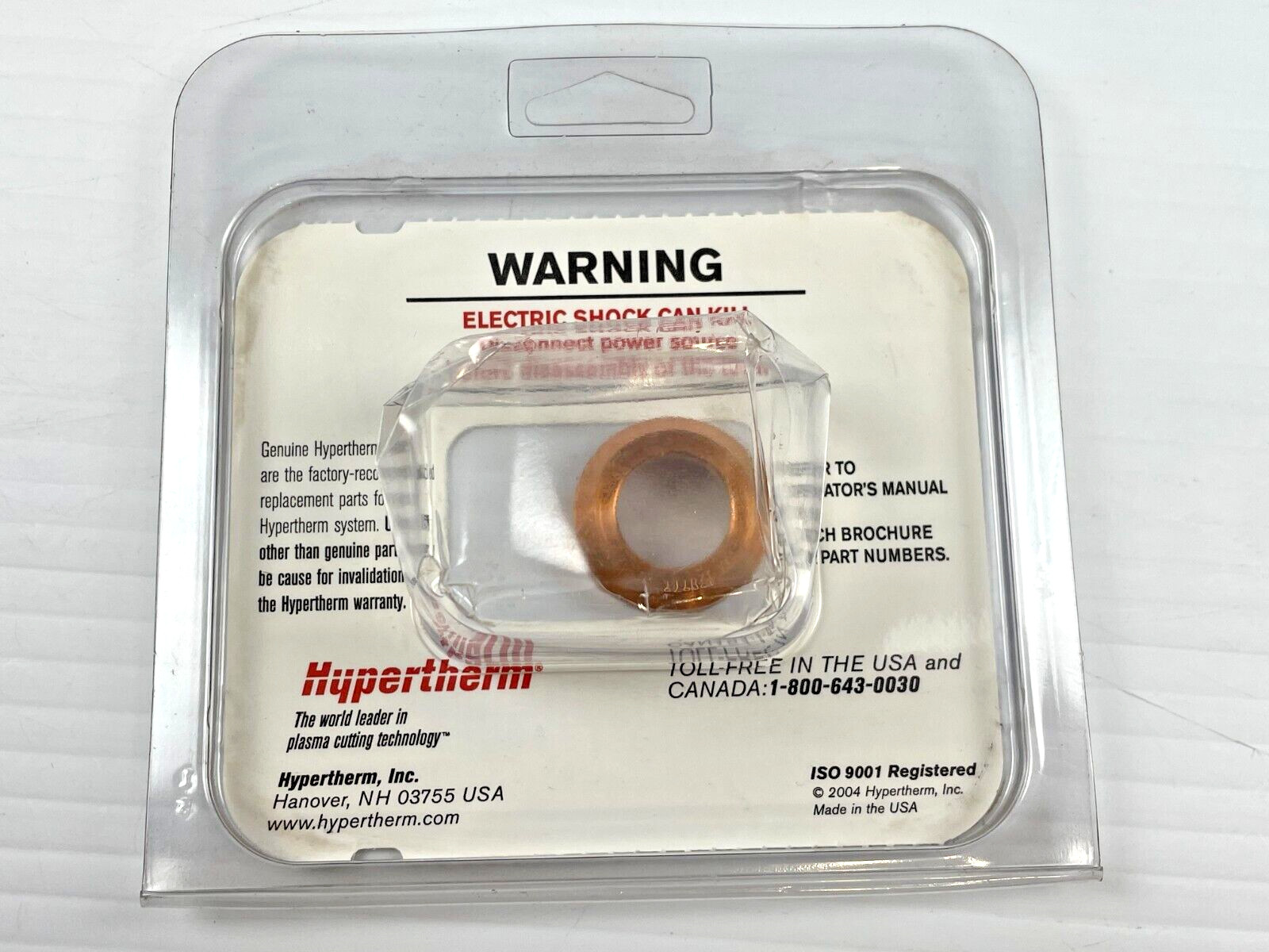 Hypertherm 120979 Deflector, PMX1000/1250/1650/RT80